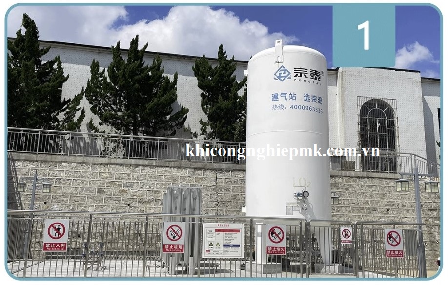 Cung cấp khí CO2 bằng xe bồn