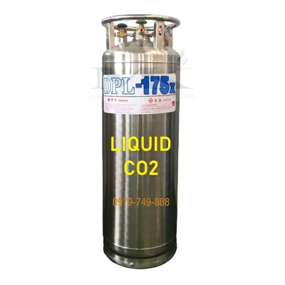 Khí CO2 lỏng công nghiệp bình lỏng DPL175lít 175kg