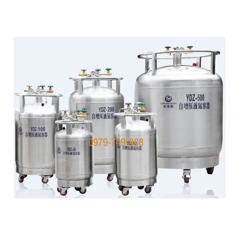Khí nito lỏng Công Nghiệp và thực phẩm bình di động YDZ loại từ 50-500lít