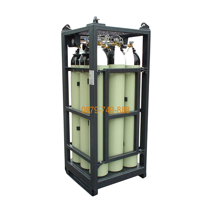 Khí hỗn hợp hàn Mix 20%CO2+80%Ar pallet nhóm 9x40L