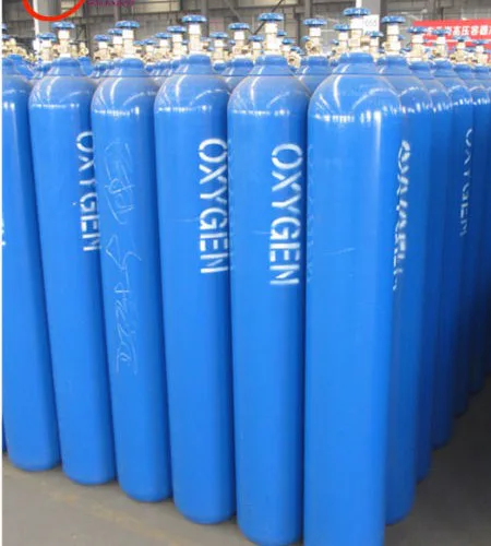 Khí oxy công nghiệp chai 40L, 150bar