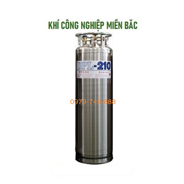 Khí Oxy lỏng công nghiệp bình lỏng DPL210Lít