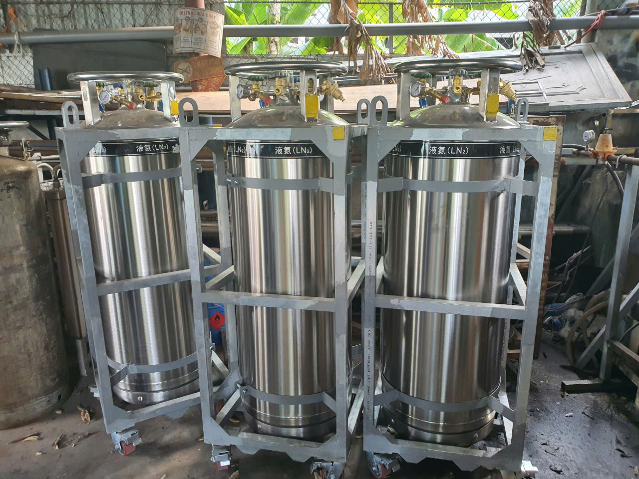Khí Oxy lỏng công nghiệp bình lỏng XL45 (DPL175L)
